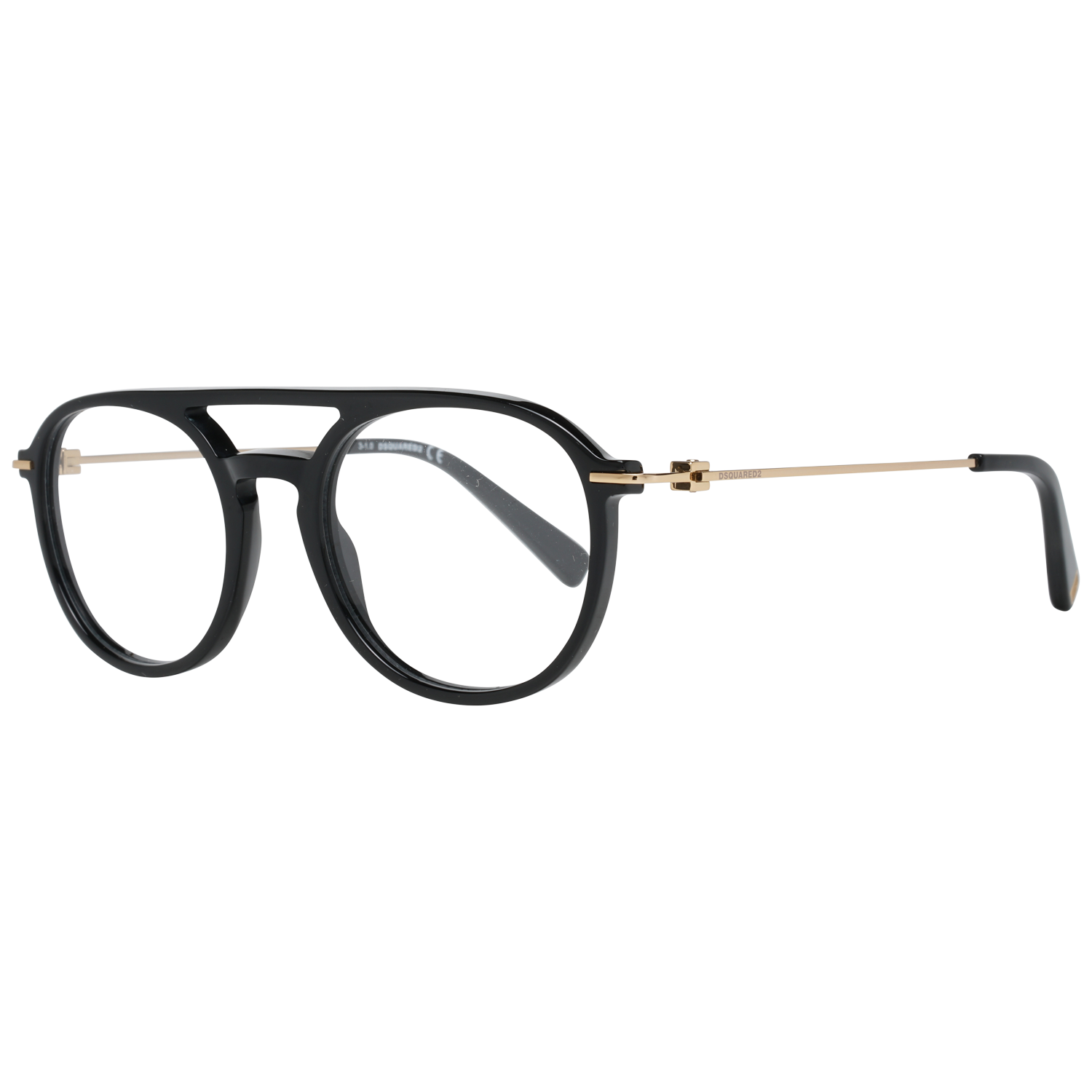 Dsquared² Smooth black full-rim designer glasses